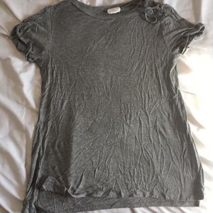 Gray top, only worn once!